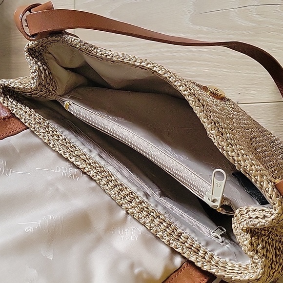 *vintage* raffia bag - Picture 6 of 7